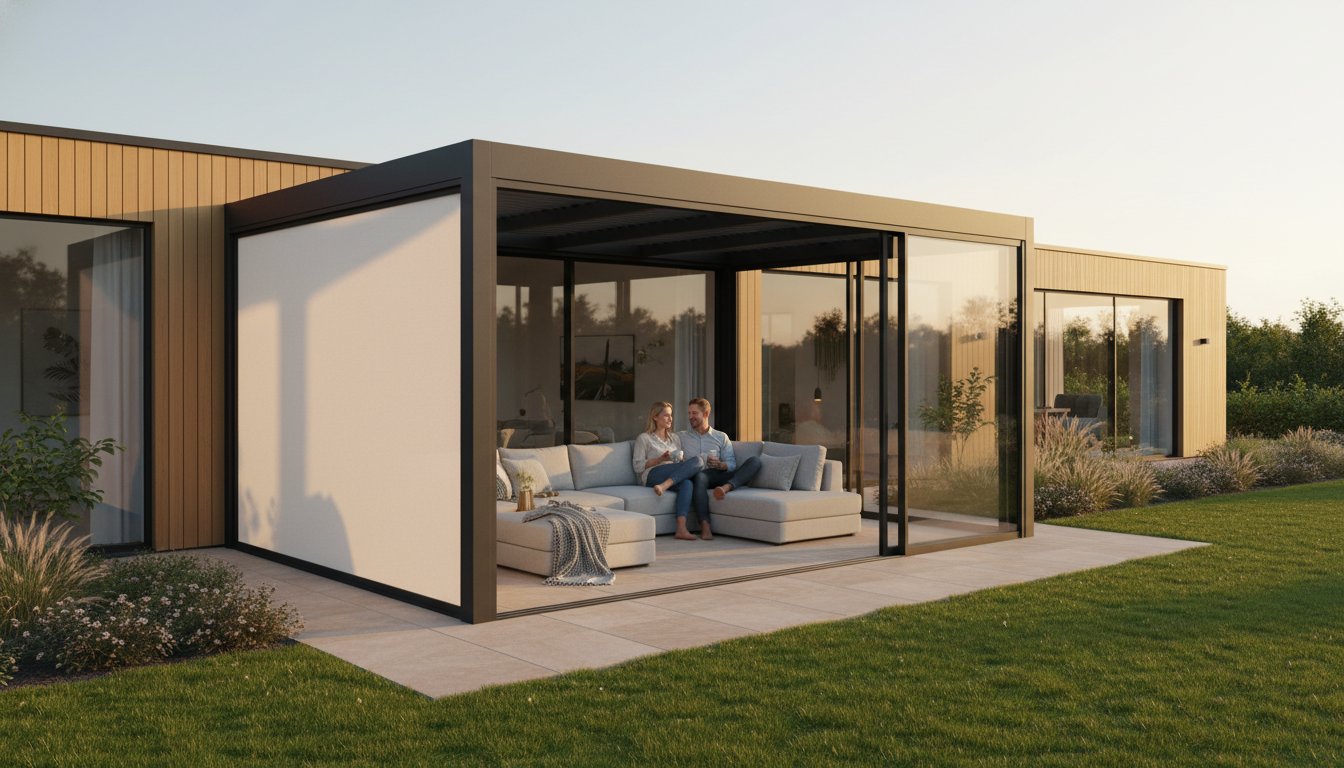 Pergola med sider: Skab det ultimative uderum til det danske vejr