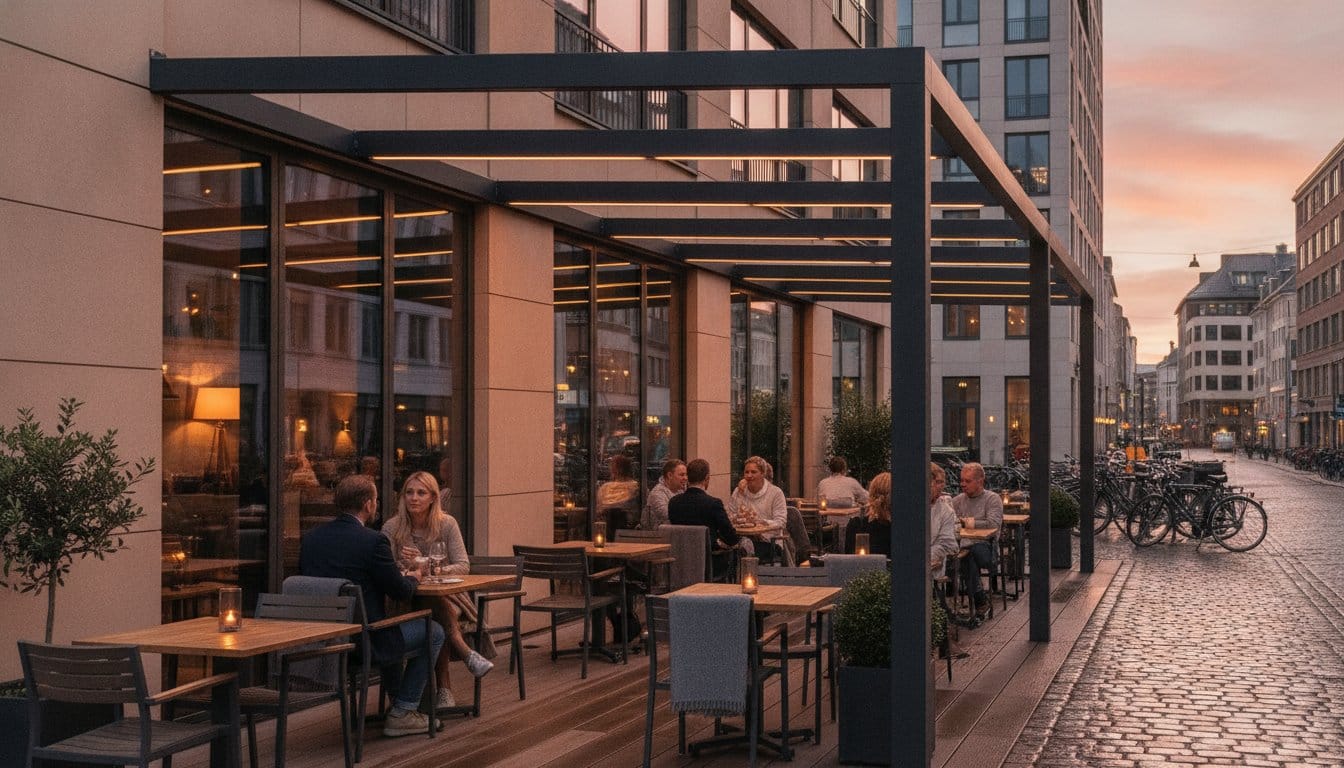 Pergola til erhverv: Skab flere indtjeningsgivende kvadratmeter i 2026