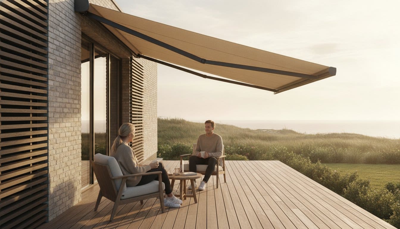 Stil 100 Terrassemarkise: Den perfekte balance mellem design og holdbarhed (2026)